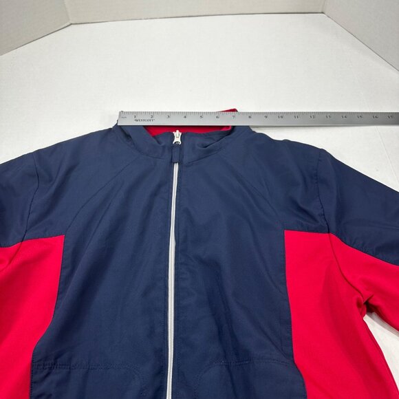 C9 Champion Men's Size Medium Jacket Double Zip Front Snags On Sleeve Preowned - Picture 7 of 16